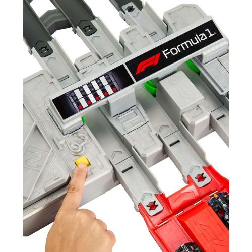 Hot Wheels Race Formula 1 Grand Prix Circuit Track Set and Cars - Multi - No Size