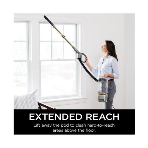 Shark Rotator Lift-Away ADV DuoClean PowerFins Upright Vacuum with Self-Cleaning Brushroll LA502 - Silver