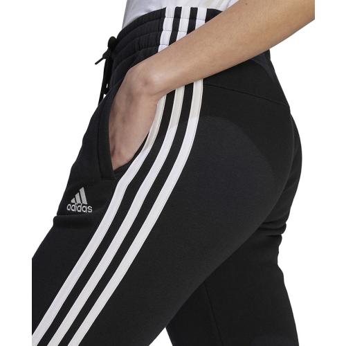 Medium - adidas Women's 3-Stripe Cotton Fleece Sweatpant Jogger - Black - M