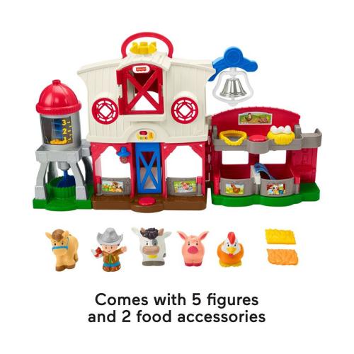 Fisher-Price Little People Caring for Animals Farm, Action Playset - Multi