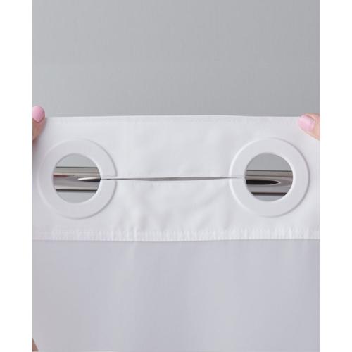 Hookless Escape Shower Curtain with Liner, 71 x 74 - White - Shower Curtain