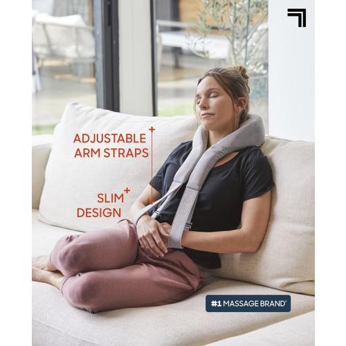 Sharper Image RealTouch Shiatsu Neck Travel Massager - Gray