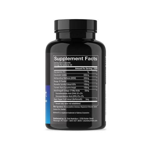 Dr. Emil Nutrition Joint Support Capsules - Blue - 90 Count