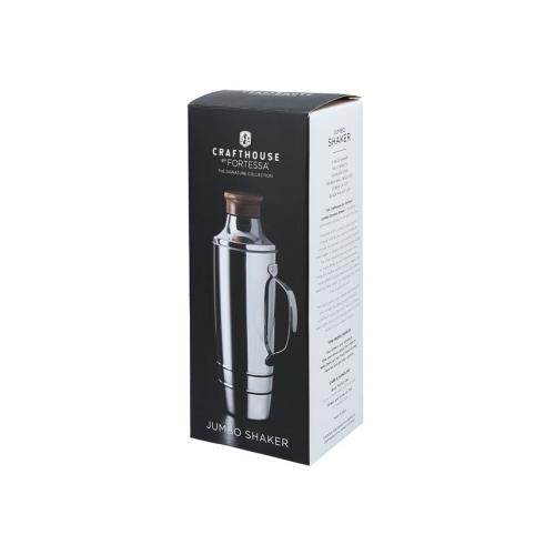 Fortessa Crafthouse Signature Double Walled Jumbo Cocktail Shaker 50oz - Silver