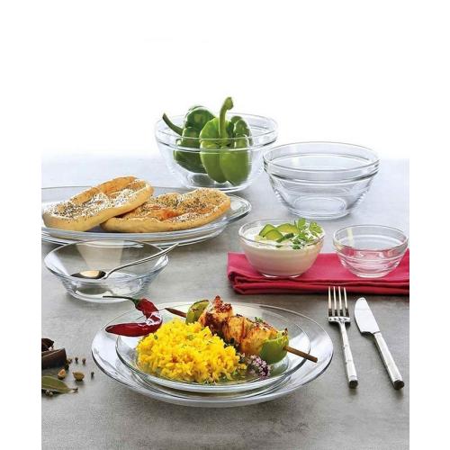 Duralex Lys Dinner Plates, Set of 6 - Brown - No Size