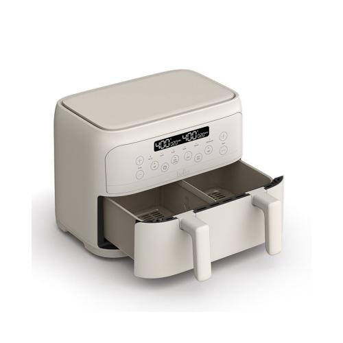 Bella Trizone® 4-Qt. Extra-Large Nonstick Air Fryer - Tan/Beige