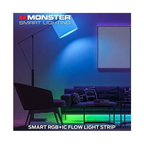 100Ft. Multi-Color Flow LED Light Strip - Gray