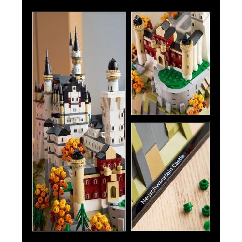 LEGO Architecture Neuschwanstein Castle 21063, 3455 Pieces - Multi - No Size