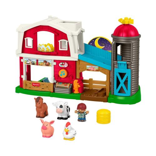 Little People Caring Fun Animal Farm Playset, 6 Play Pieces - Multi - No Size