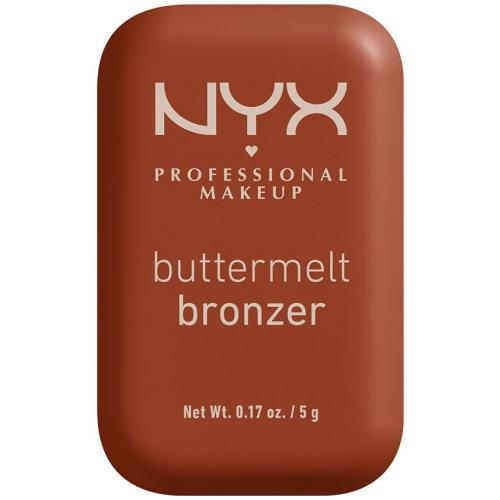 NYX Professional Makeup Buttermelt Bronzer, 0.17 oz. - Brown - 0.17 oz
