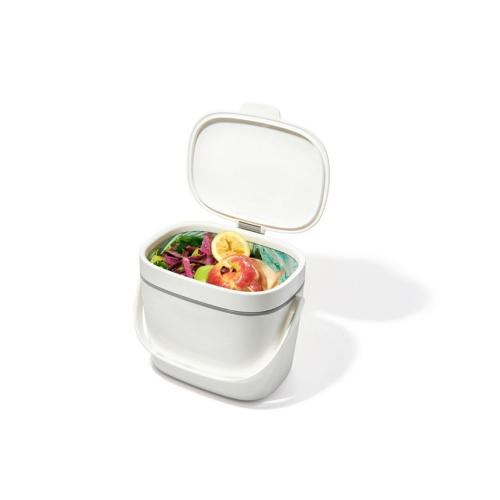 OXO 1.75 Gallon Compost Bin, White - White