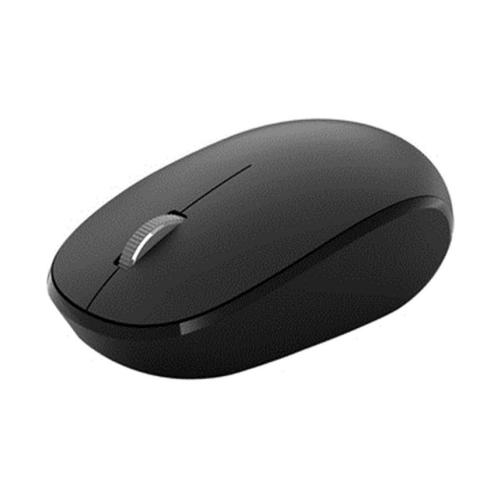 Microsoft RJN-00001 Bluetooth Mouse - Wireless - Bluetooth - 2.40 GHz - Matte Black - Blue