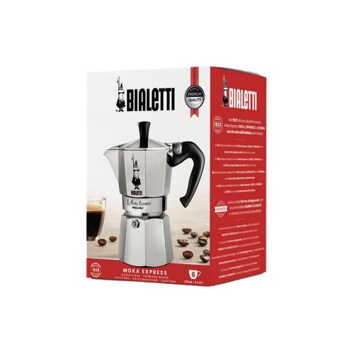 Moka Express 6 Cups Coffeemaker - 9.1 oz - Gray