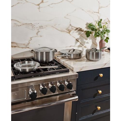 Caraway Stainless Steel 4-Piece Cookware Set - Gray‼️Light dirt‼️