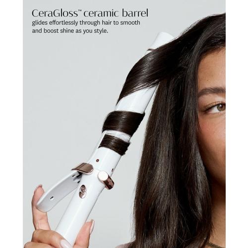 T3 SinglePass Curl X 1 Ceramic Extra-Long Barrel Curling Iron in Satin Blush - No Size