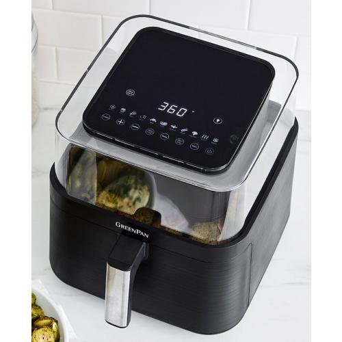 GreenPan Bistro 7 Quart 360° Clear View Air Fryer - Black - No Size