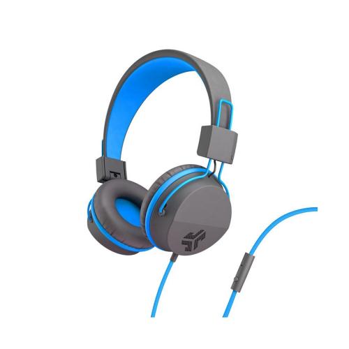 JLab JBuddies Studio On-Ear Kids Wired Headphones - Gray