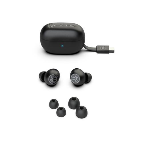 Color Black Go Pop Active Noise Cancelling True Wireless Earbuds - Black