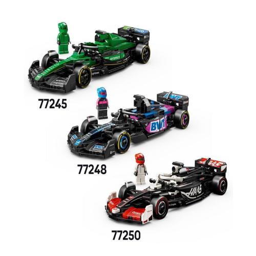 LEGO® Speed Champions Ferrari SF-24 F1 Race Car Building Set and Toy Driver 77242 - Multi - No Size