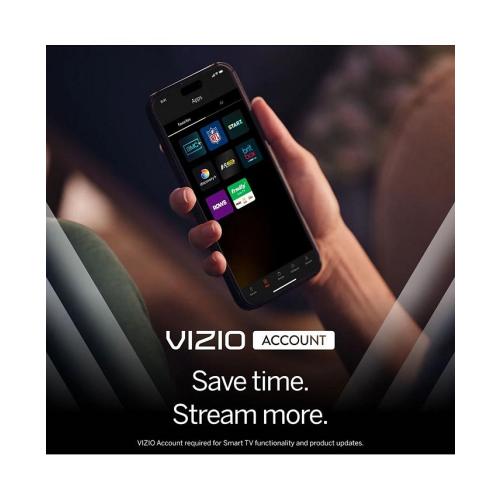 Vizio Size 32  LED Smart TV Class HD 720p  Smart TV - Black - 32 inches