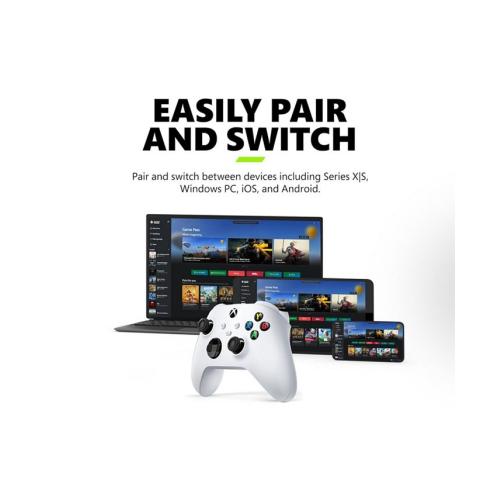 Xbox Wireless Controller for Xbox Series X|S, Xbox One, Windows PC, Android, and iOS - Robot White - White missing joystick ?️