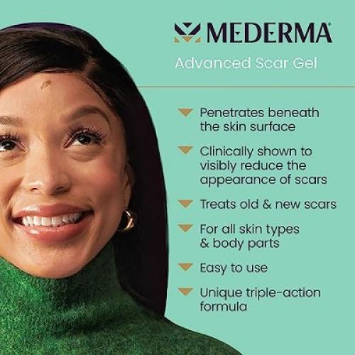 1.76oz Mederma Advanced Scar Gel 1.76 Oz