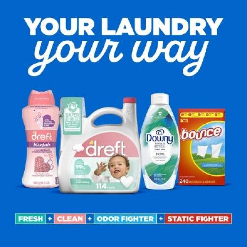 Dreft Stage 2: Active Baby HE Compatible Liquid Laundry Detergent - 150 fl oz