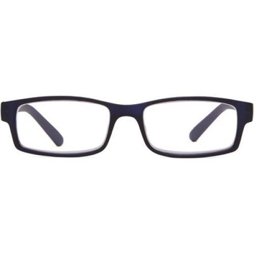 ICU Eyewear Los Angeles Rectangle Reading Glasses - Dark Blue  2.00