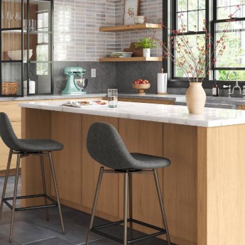 Copley Counter Height Barstool Dark Gray - Threshold™