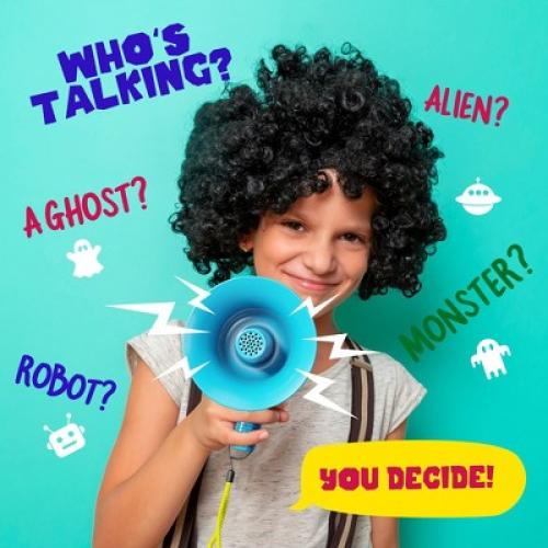 Dan&Darci Voice Changer Toy Gift for Kids with Colorful Lights and Rechargeable Battery