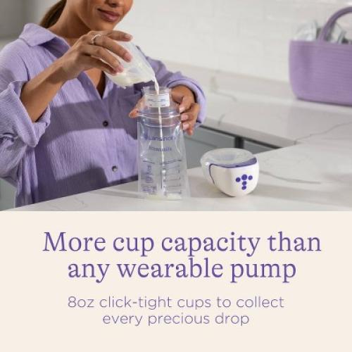 Lansinoh Hands-Free Lightweight & Portable Wearable Breast Pump