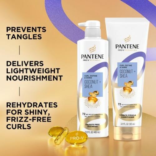 Pantene Pro-V Miracles Curl Defining Coconut   Shea Conditioner