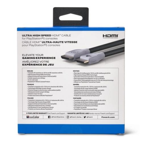 PowerA Ultra High Speed HDMI Cable for PlayStation 5