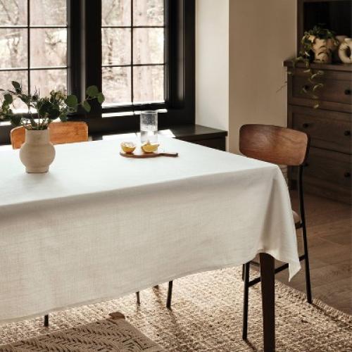 84x60 Tablecloth White - Threshold™