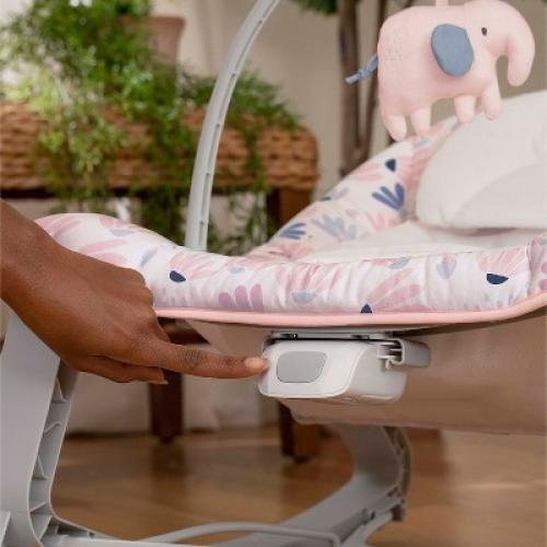 Ingenuity Keep Cozy 3-in-1 Grow with Me Baby Bouncer, Rocker & Toddler Seat - Burst