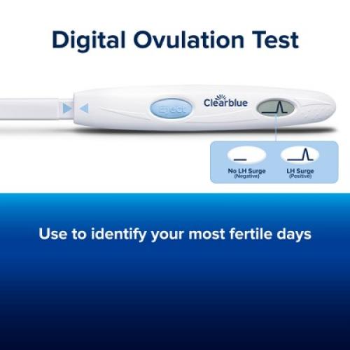 Clearblue & Natural Cycles Hormone-Free Birth Control Digital Ovulation Test Refill Pack - 15ct