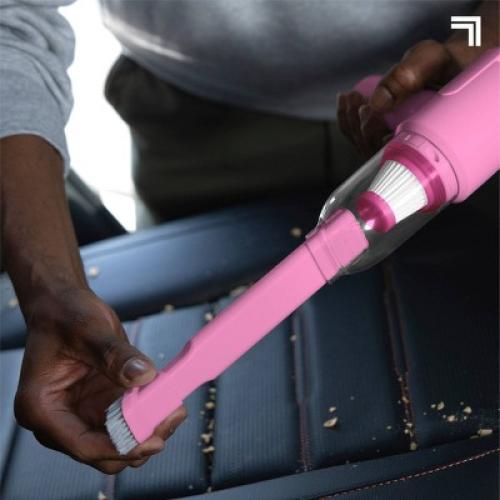 Sharper Image Cordless Handheld Vacuum and Blower Pink