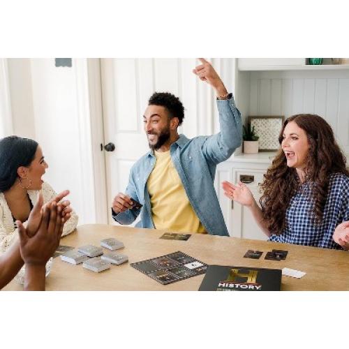 HISTORY Channel Trivia Game - 2000  General Knowledge Questions - Christmas Stocking Stuffers Gift for Adults, Family in The Pursuit of Trivial