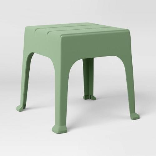 Resin Patio Accent Table Green - Room Essentials ?