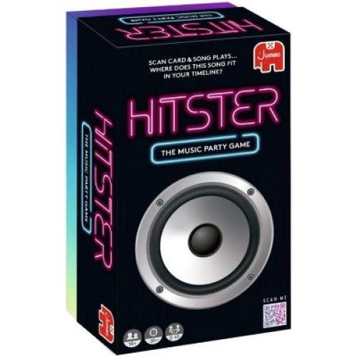 Jumbo Hitster - The Music Party Card Game, Fun Music Quiz Family Card Game for Adults