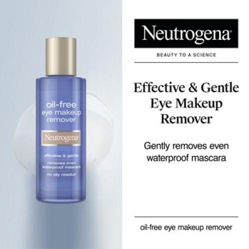 Neutrogena Oil-Free Liquid Eye Makeup Remover Solution - 3.8oz (4PK)