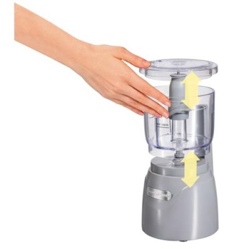 Hamilton Beach 3-Cup Stack and Press Food Chopper - Gray - 72740