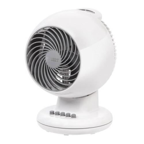 Compact Personal Oscillating Fan White - Woozoo: Quiet Desk Fan with Timer & Adjustable Tilt, 3 Speeds, Indoor Use