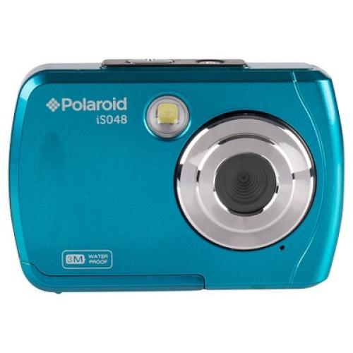 Color teal Polaroid 16MP Waterproof Digital Camera - Teal (IS048-Teal)