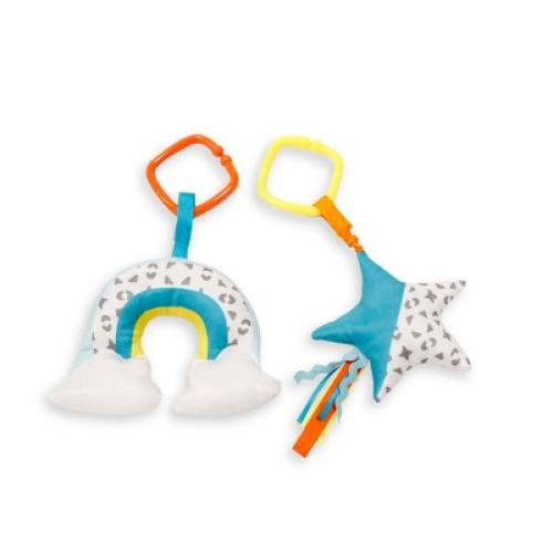 Ingenuity Learn-to-Sit 2-Position Booster Seat - Heather Gray