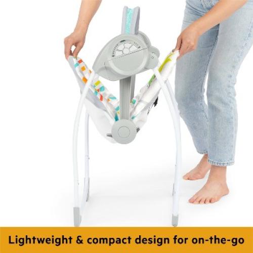 Bright Starts Playful Paradise Portable Baby Swing