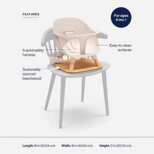 Lalo Booster Seat - Grapefruit