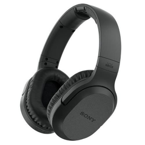 Sony WH-RF400 Wireless Over-Ear Home Theater Headphones (Black)