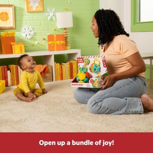 Oball Catch Me Smile Teethers Baby Toy Gift Set - 4pc