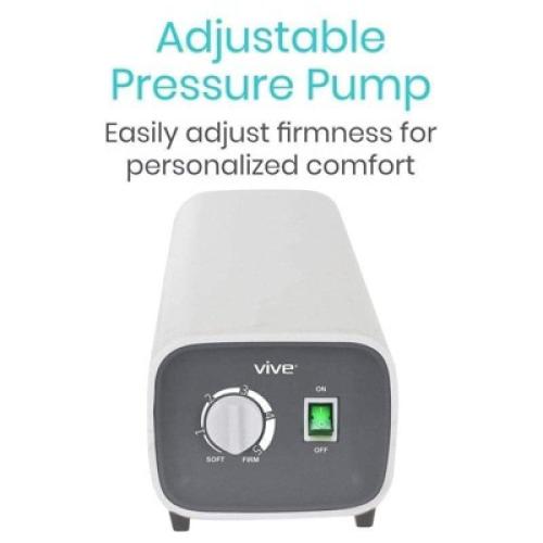 Vive Alternating Air Pressure Mattress Pad - The Original Bed Sore Prevention Solution - Hospital & Home Mattress Topper